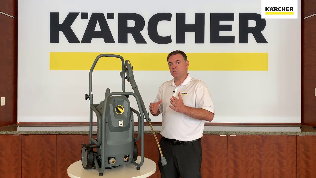 K&auml;rcher HD Mid Class Cage Series cold water pressure washer