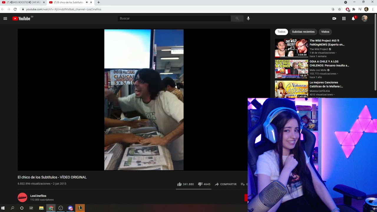 NISSAXTER REACCIONA AL CHICO DE LOS SUBTITULOS XD