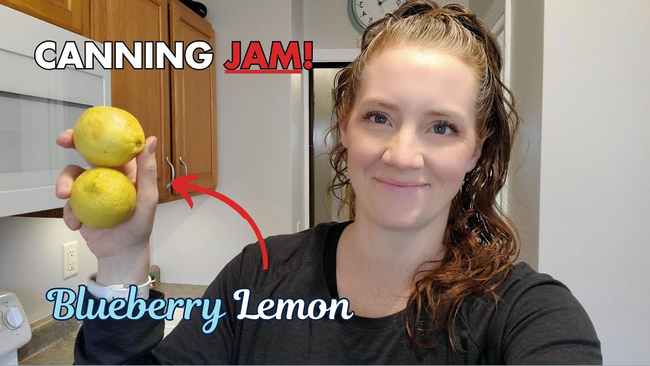 Canning Blueberry Lemon Jam Canning Jam Homemade Jam Low Sugar Jam