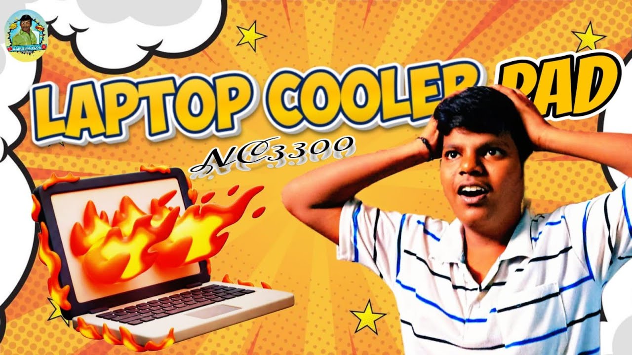 Laptop Cooling Pad Review I Best Cooling Solution for Overheating laptops Kaipulla Vlogs