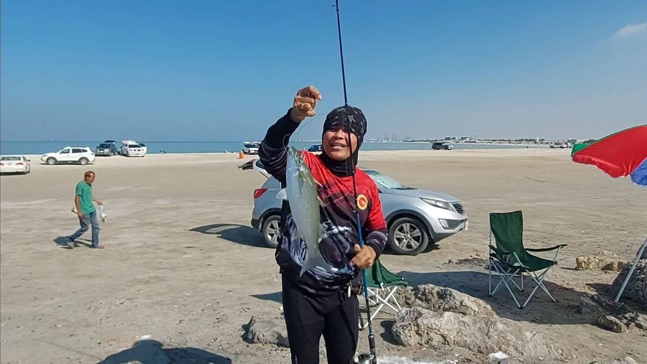 Al Zura Ajman UAE fishing Adventure//Unforgettable fishing spot//a lot of Grey Mullet