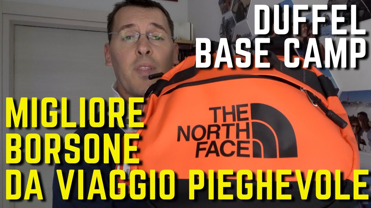 MIGLIORE BORSONE DA VIAGGIO Duffel Base Camp THE NORTH FACE- BAGAGLIO A MANO AEREO