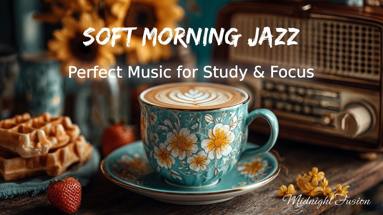 Soft Morning Jazz with Gentle Vocals | Perfect Music for Study & Focus