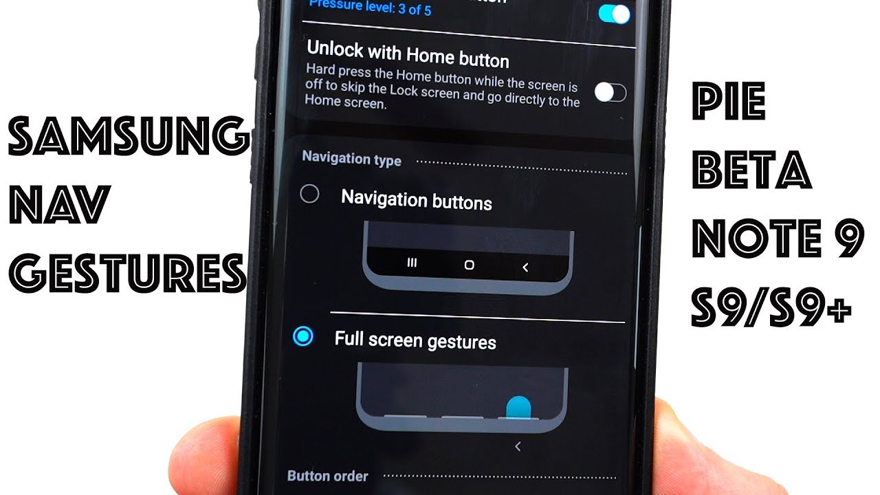 Android Pie Samsung Experience 10.0 Navigation Gestures Review on the Galaxy Note 9