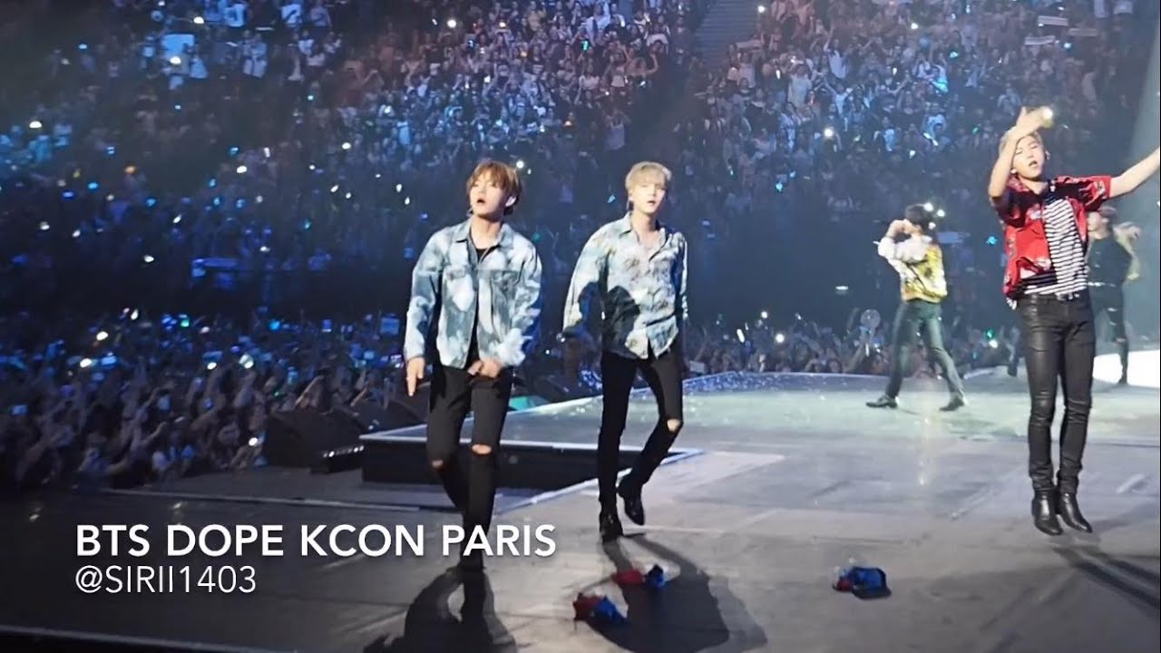 BTS (방탄소년단) - DOPE (쩔어) KCON France 2016