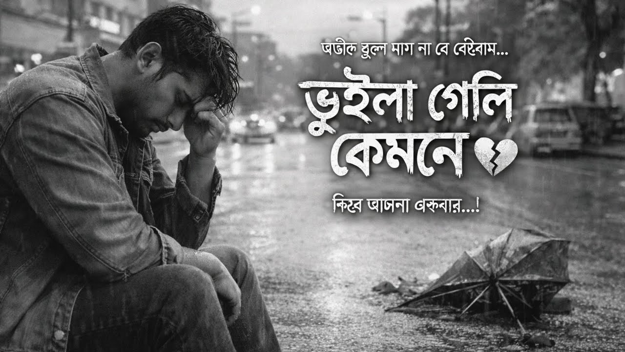 ভুইলা গেলি কেমনে 💔 | অতীত ভুলে যাস না রে বেইমান | Heart Touching Song। (official @Hridoyersur66)