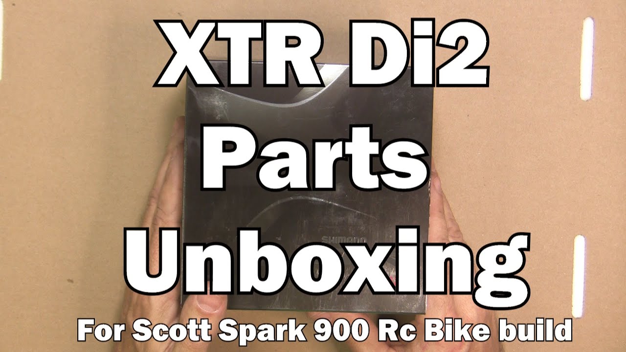 XTR Di2 Components Unboxing