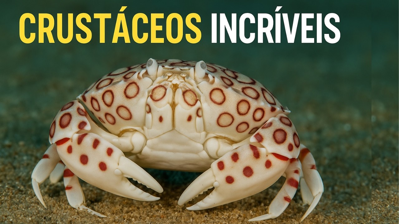 Crustáceos Insanos: As Espécies Mais Coloridas, Exóticas e Surpreendentes do Mundo 🦀