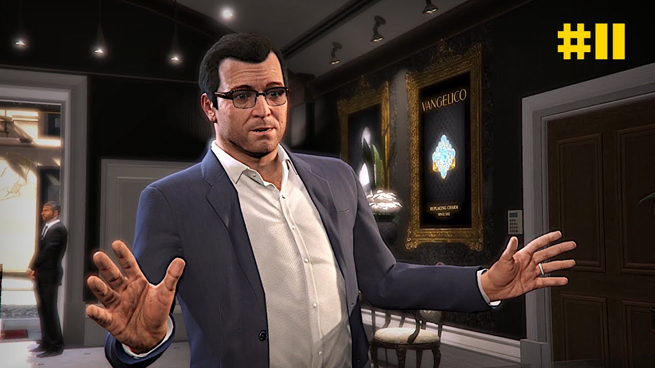 GTA 5 | Mission 11: Casing the Jewel Store (4K 60FPS)