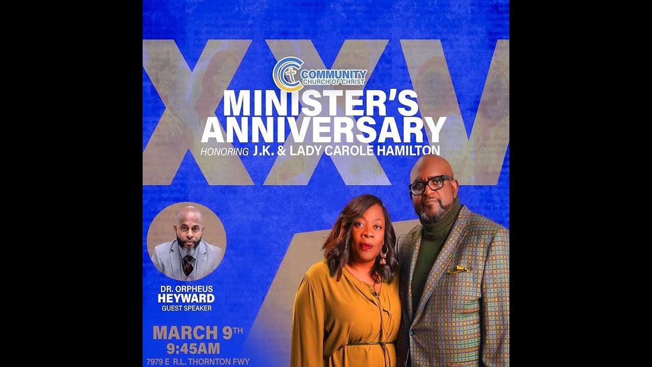 25 Year Anniversary  -  This one is personal - DR. Orpheus Heyward