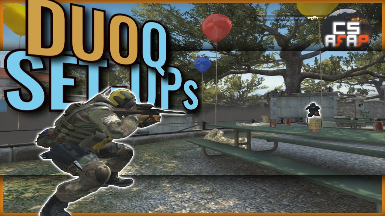 Duo Queue set-ups and crossfires on CT-side OVERPASS | CS afap