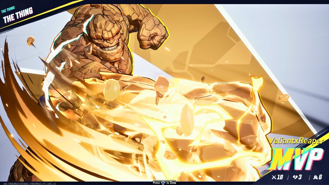 Marvel Rivals - More Ranked Clobbering With The Thing