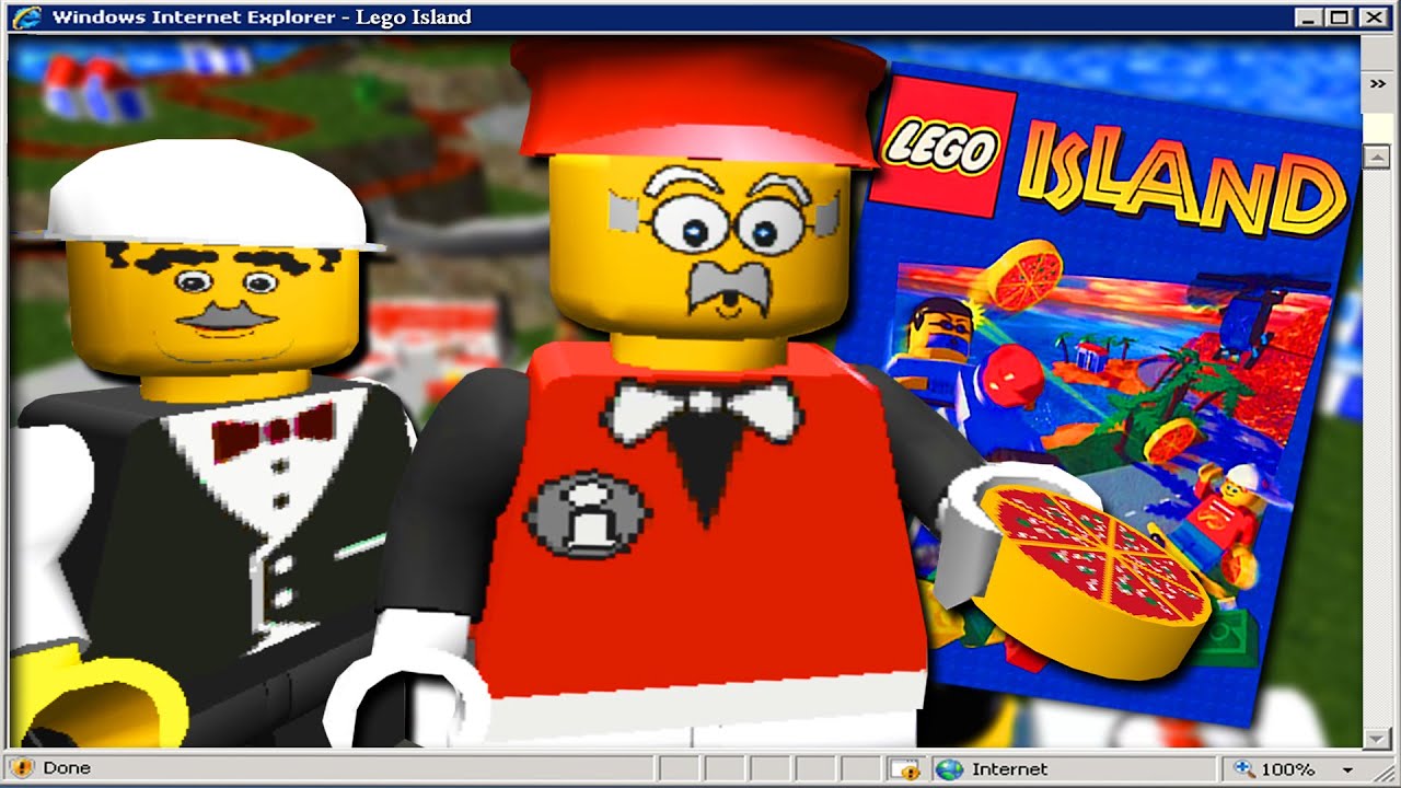 You Can Play Lego Island in a Web Browser!