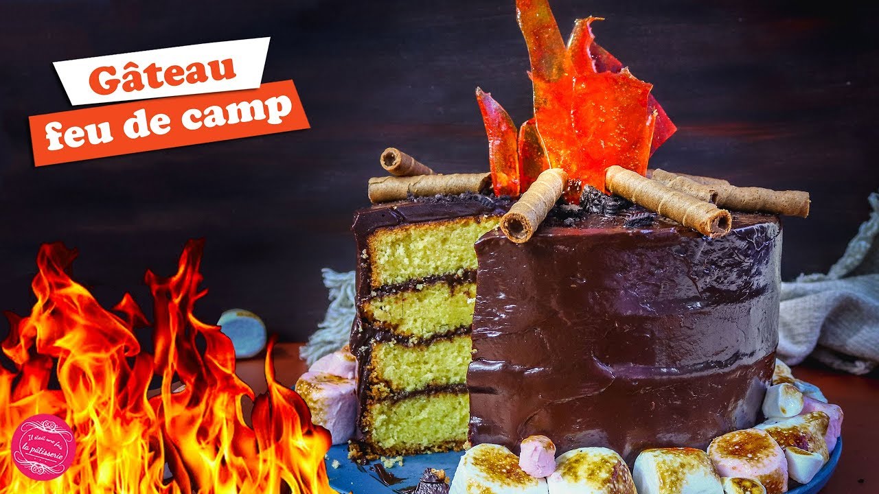 🔥 Le CAMPFIRE CAKE ou GATEAU FEU DE CAMP 🔥