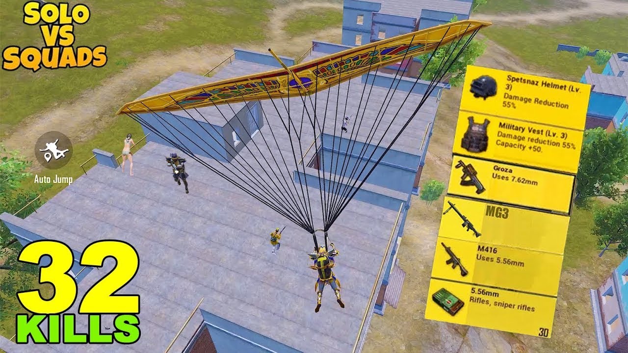 Wow!🔥 I STARTED GAME with BEST LOOT AWM + MG3 🔥 I SOLO vs SQUAD PUBG Mobile