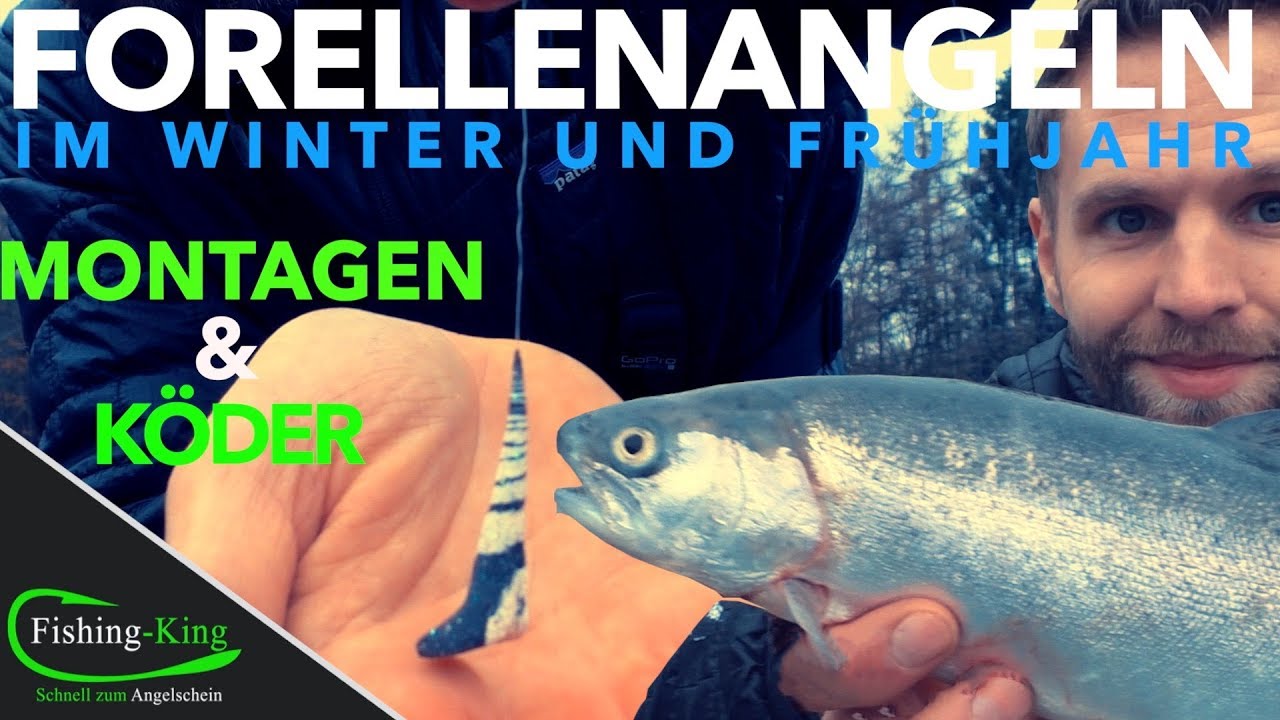 Forellenangeln im Winter und Frühjahr - Montagen und Köder| Fishing-King.de