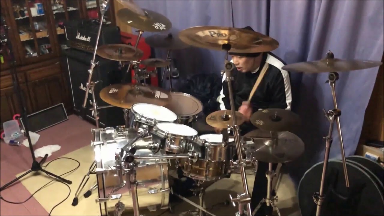 CRAZE / NAKED BLUE  Drums Cover