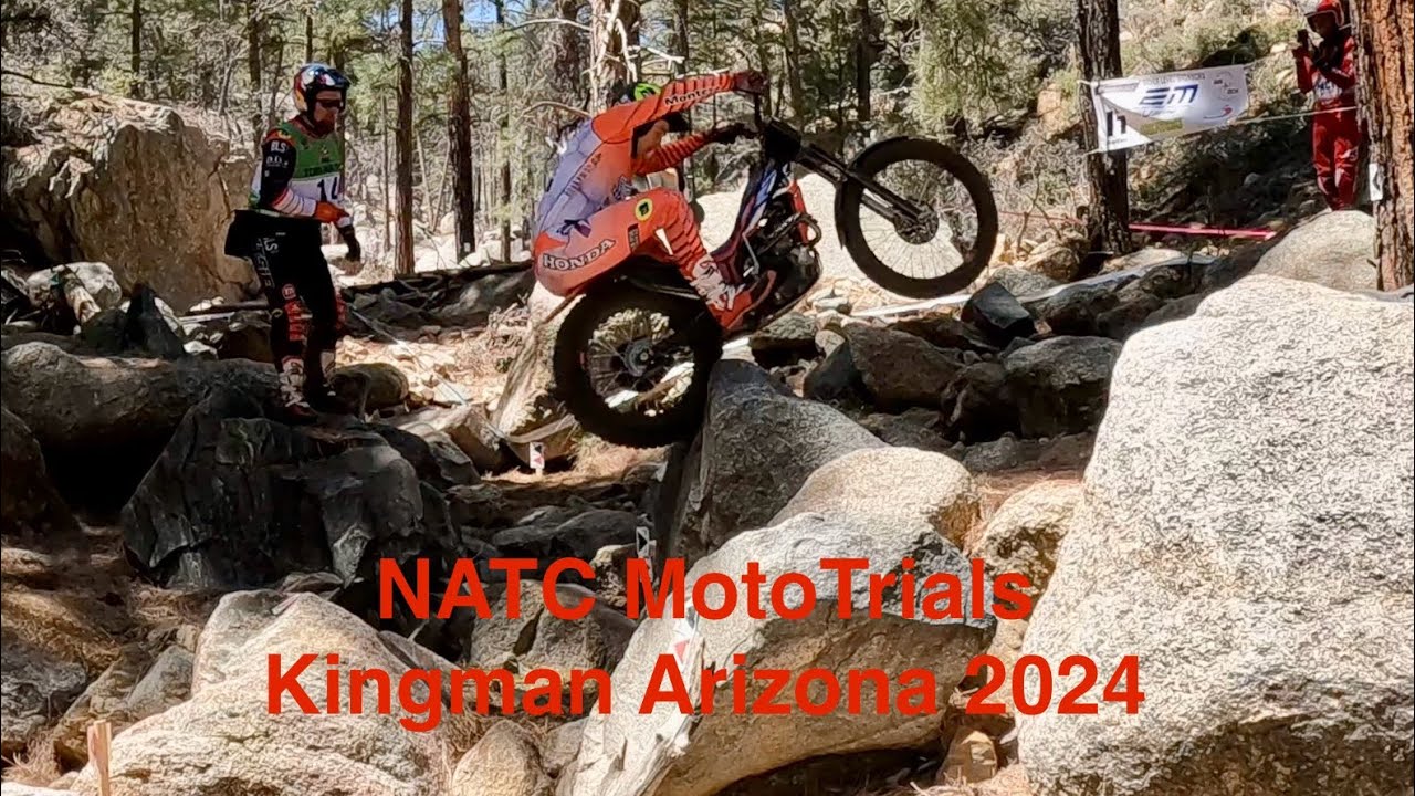 AMA NATC Moto Trials 2024 Rounds 1 & 2 Kingman Arizona  #motorcycles #mototrials #dirtbike