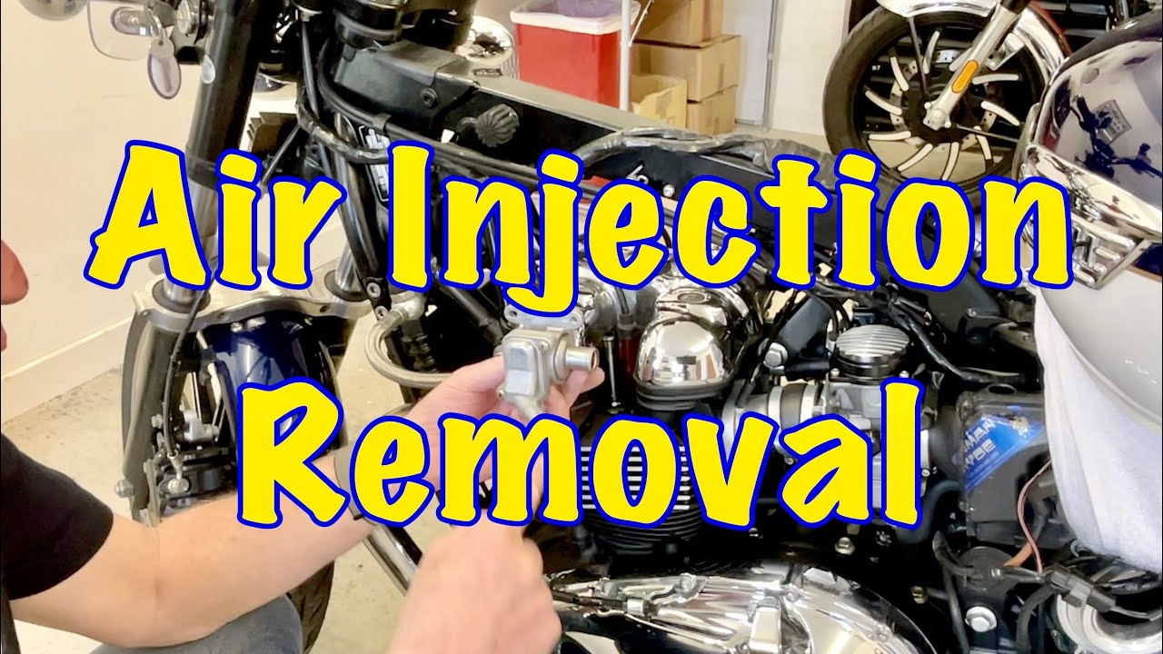 Triumph Bonneville SE 865 - Air Injection Removal