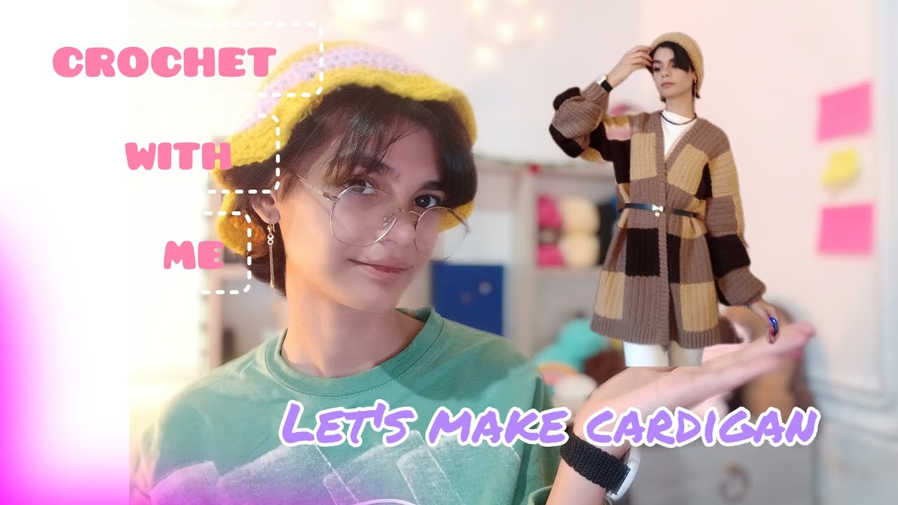 چطور کاردیگان ببافیم ؟🧶/how to knit cardigan 🧥