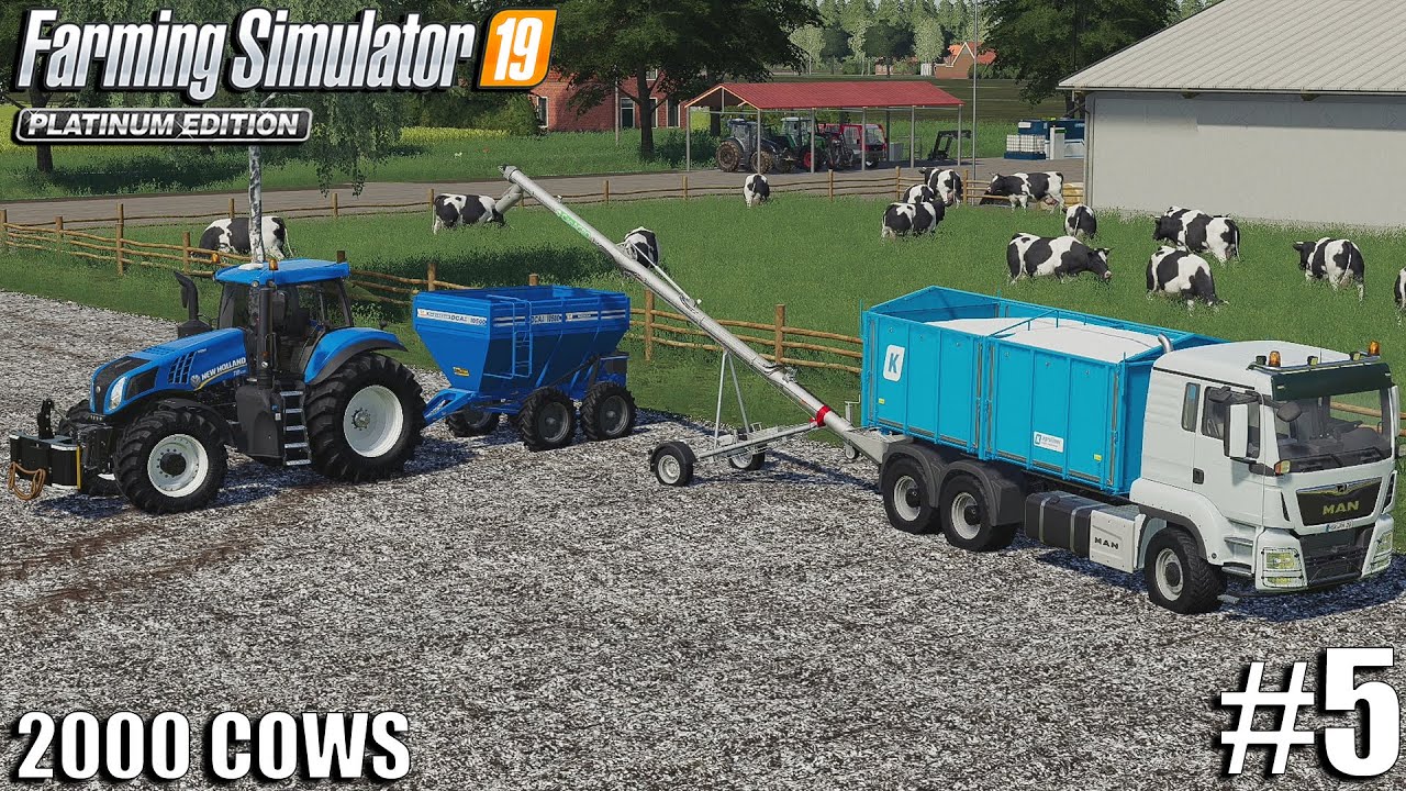 Liming The Fields | Tending to 2000 Cows Farm | Farming Simulator 19 | #5