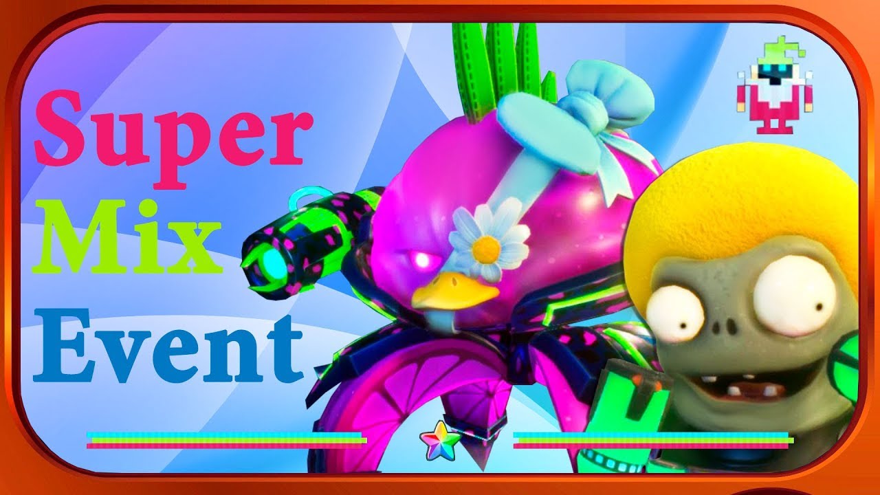 Буги-Вуги Потасовка - Супер Микс Мод | Plants vs Zombies Garden Warfare 2