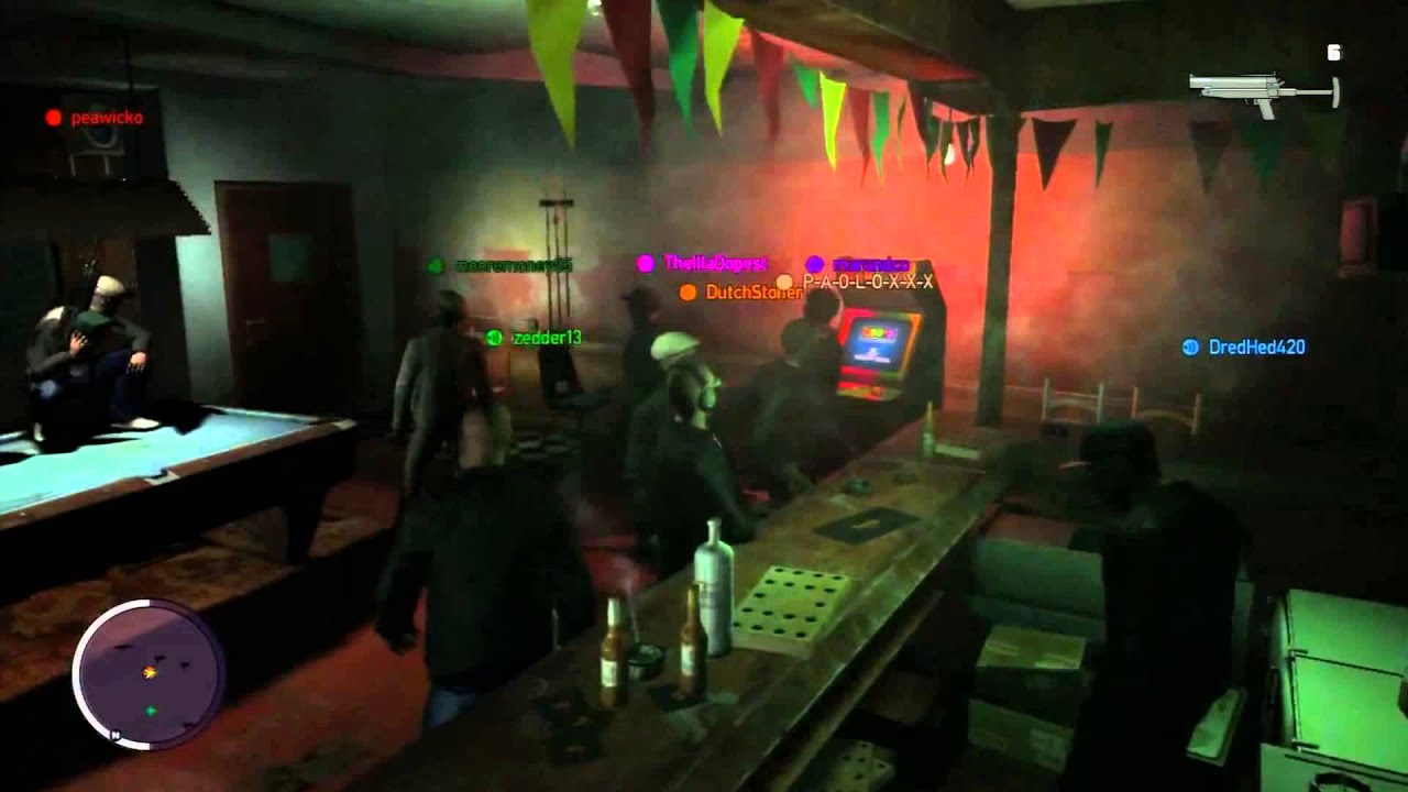 Ganja Outlaws, GTAIV Homebrew cafe crew party