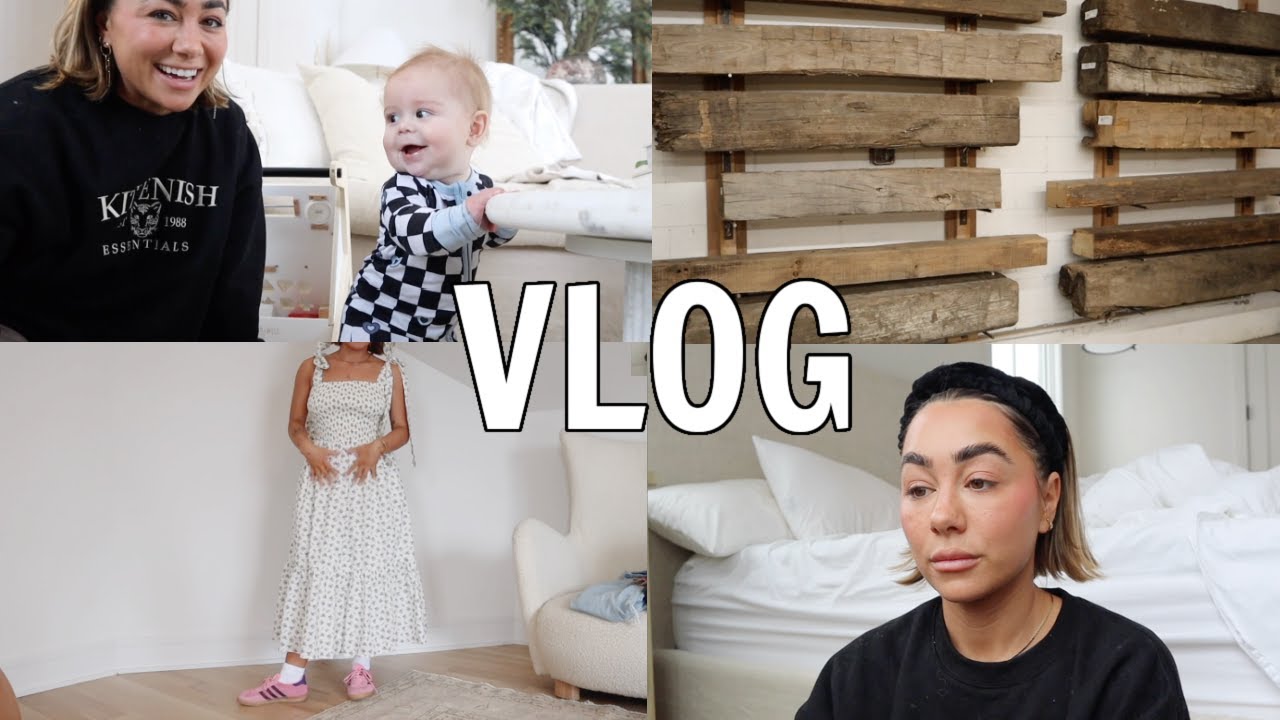 VLOG: Plans for Baby #2! Deep Chats about Social Media & Life, Home Design Updates | Julia & Hunter
