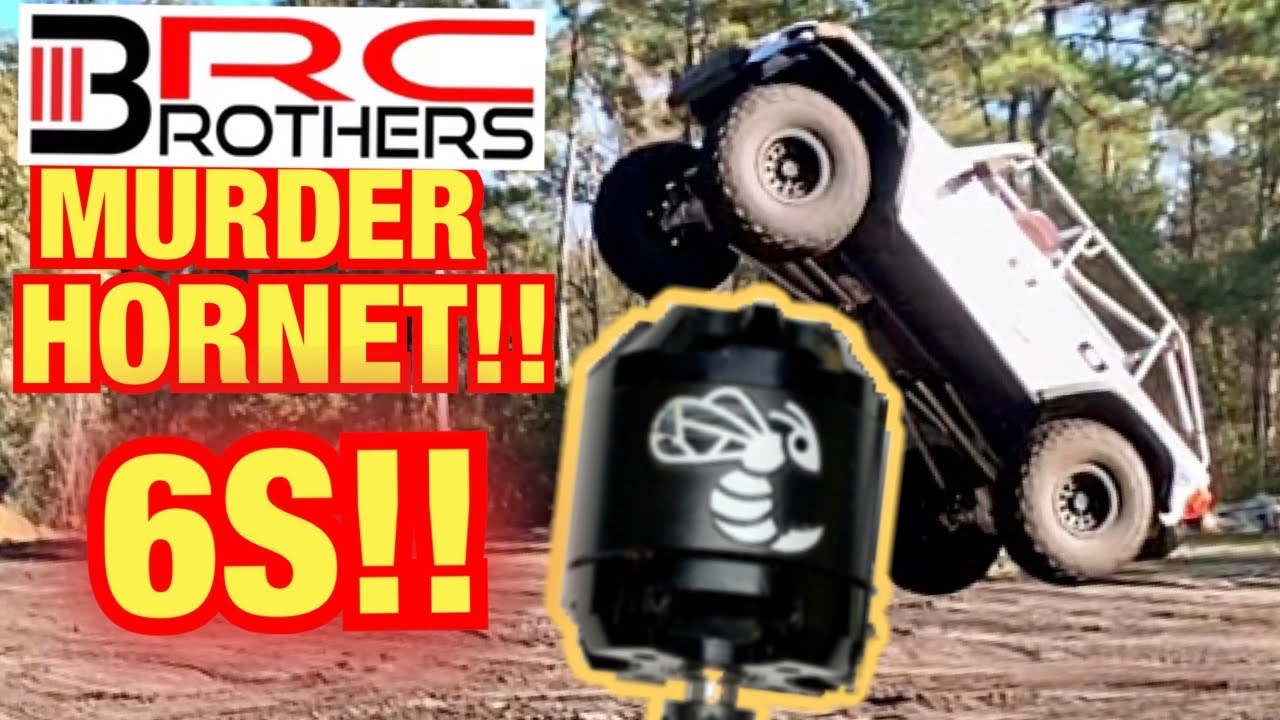 3Brothers RC Murder Hornet 1280kv for the SCX6!!!