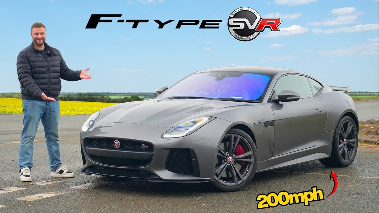 A 200mph Car for £50k? | Jaguar F-Type SVR Review