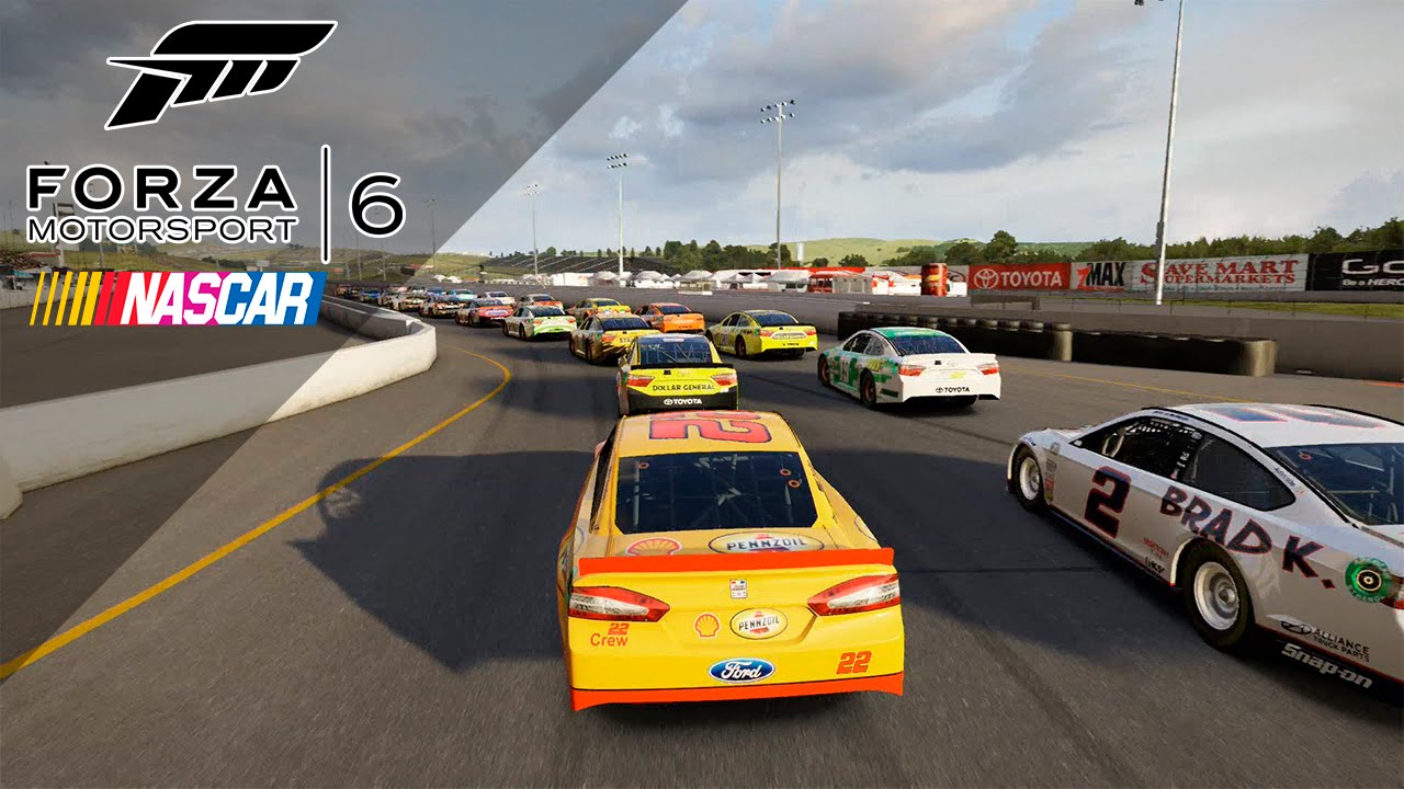 Forza Motorsport 6 - NASCAR at Sonoma!
