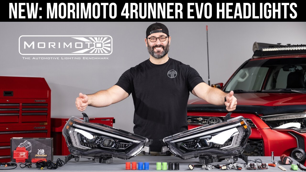 Обзор и установка новых фар 4Runner Morimoto XB Evo | Toyota 4Runner 2014–2024