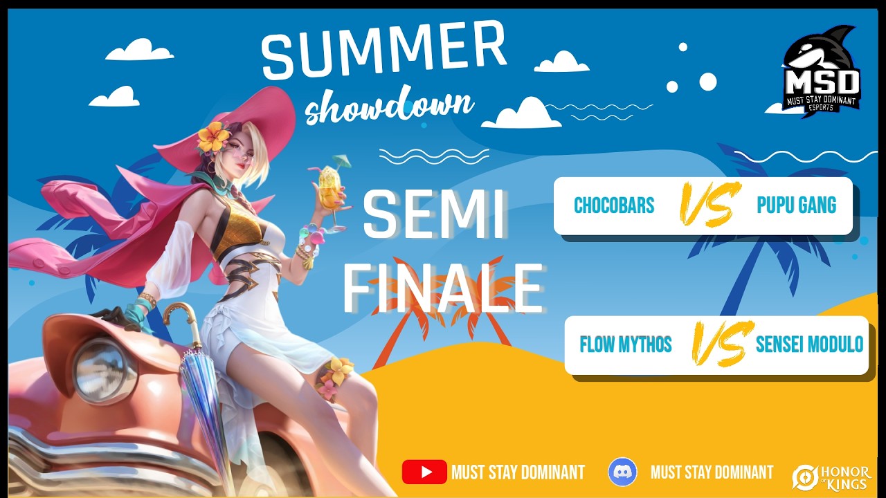 MSD SUMMER SHOWDOWN |  SEMI FINALS |  Honor of Kings India #honorofkingsindia #hokindia