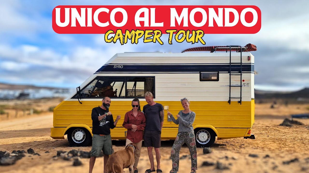 CAMPER TOUR🚐 - Prototipo del '89 - UNICO AL MONDO🌍