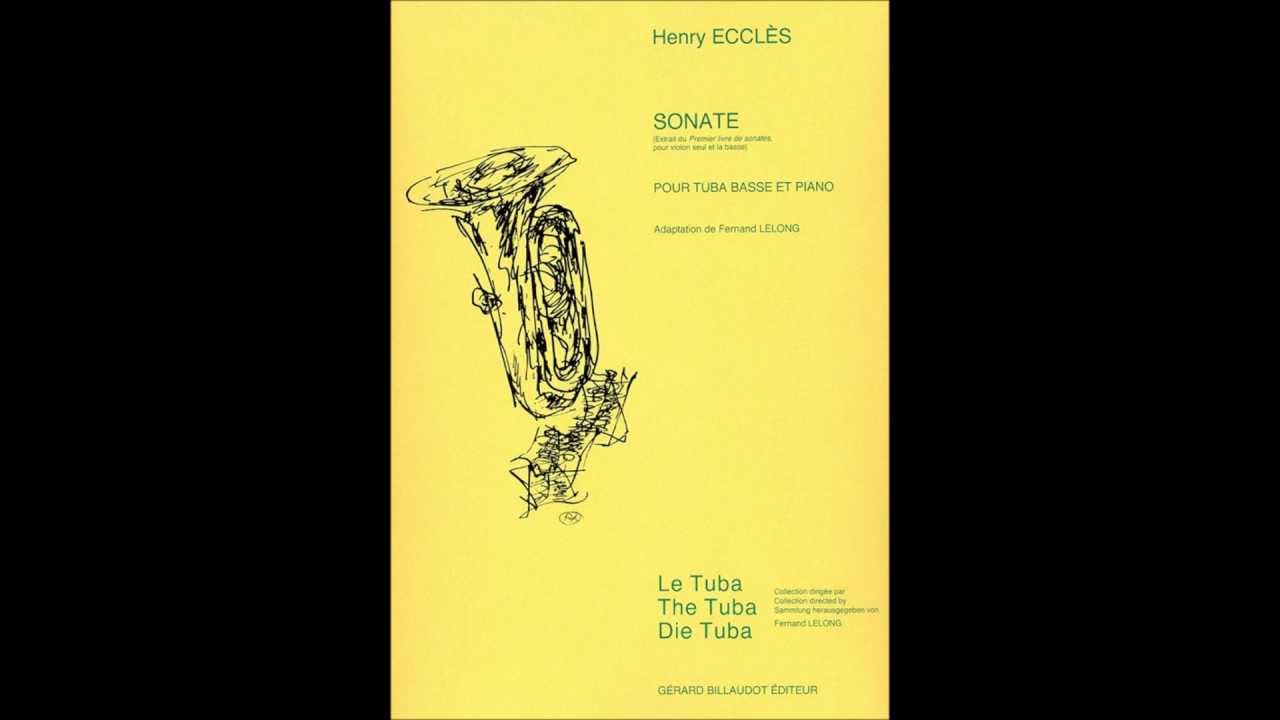 Henry Ecclès - Sonata (Tuba)