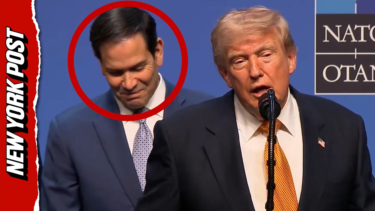 Watch Rubio Crack Up as Trump Explains Dramatic Shift on Iranian Leaders