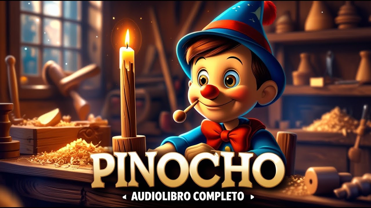 Pinocho: el alma que buscaba ser real. (Audiolibro)