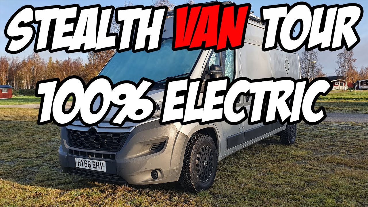 Off-Grid Campervan Tour | No Gas, Full Electric, & Recirculating Shower!