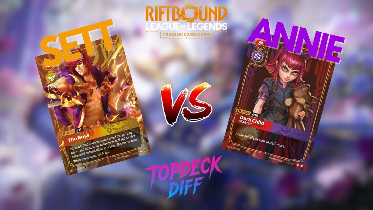 Sett vs Annie | Riftbound