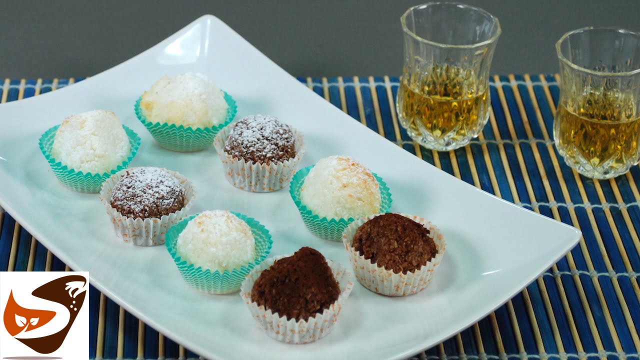 Biscotti al cocco: morbidi, dolci, al cioccolato  (coconut biscuits)