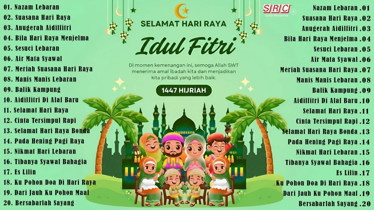 Lagu Raya 2026 Terbaik | 30 Lagu Raya Malaysia Paling Popular | Selamat Hari Raya Aidilfitri 2026