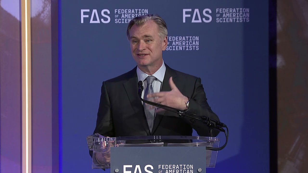 Christopher Nolan at the 2023 FAS Awards: 