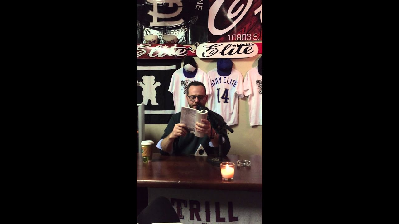 Jude Angelini AKA: Rude Jude reads from his book 