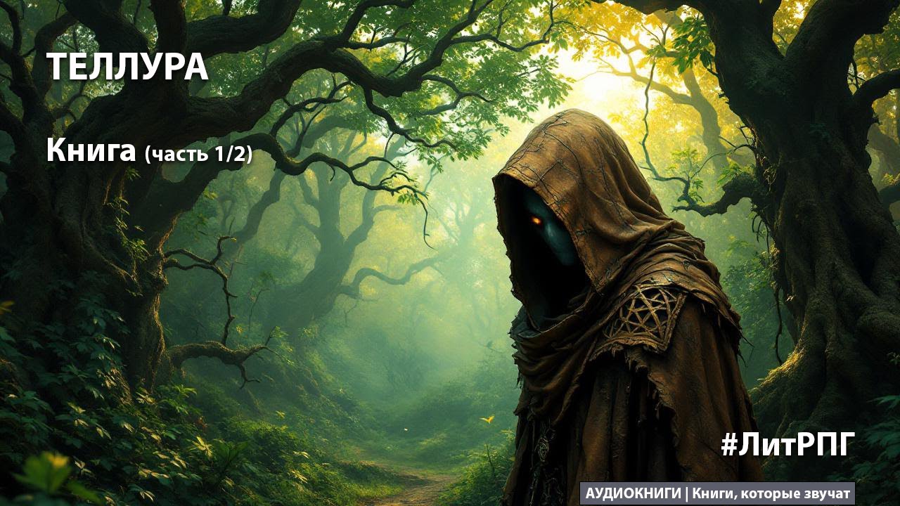 Теллура. Книга (часть 1/2) | ЛитРПГ | АУДИОКНИГА | ФЭНТЕЗИ | LitRPG #литрпг #аудиокнига #litrpg
