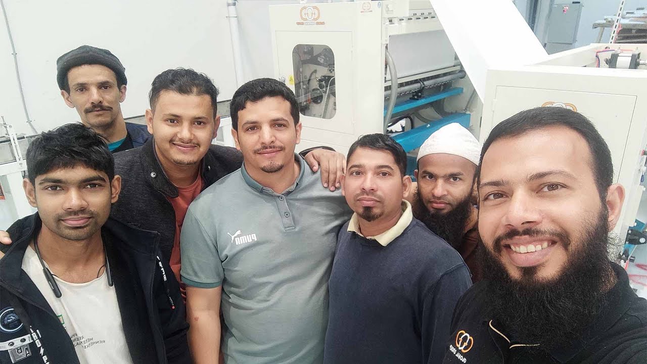 خط إنتاج مناديل ورقية مدينة حائل 2024 - جزء أول