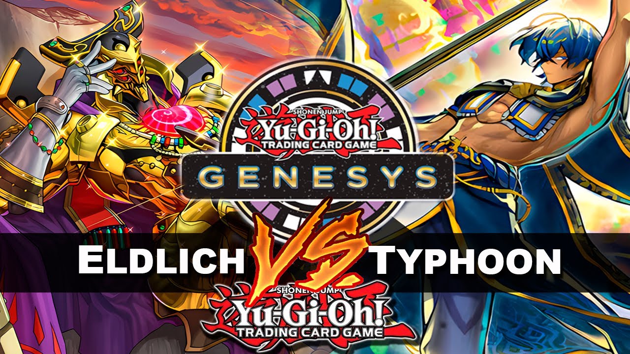 YuGiOh! Genesys - Eldlich Vs Radiant Typhoon | Assim é uma 