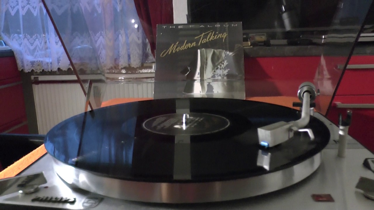 Vinyl HQ, MODERN TALKING, you can win if you want / 1966 Philips 22GA230 table Philips w. GP407 cart