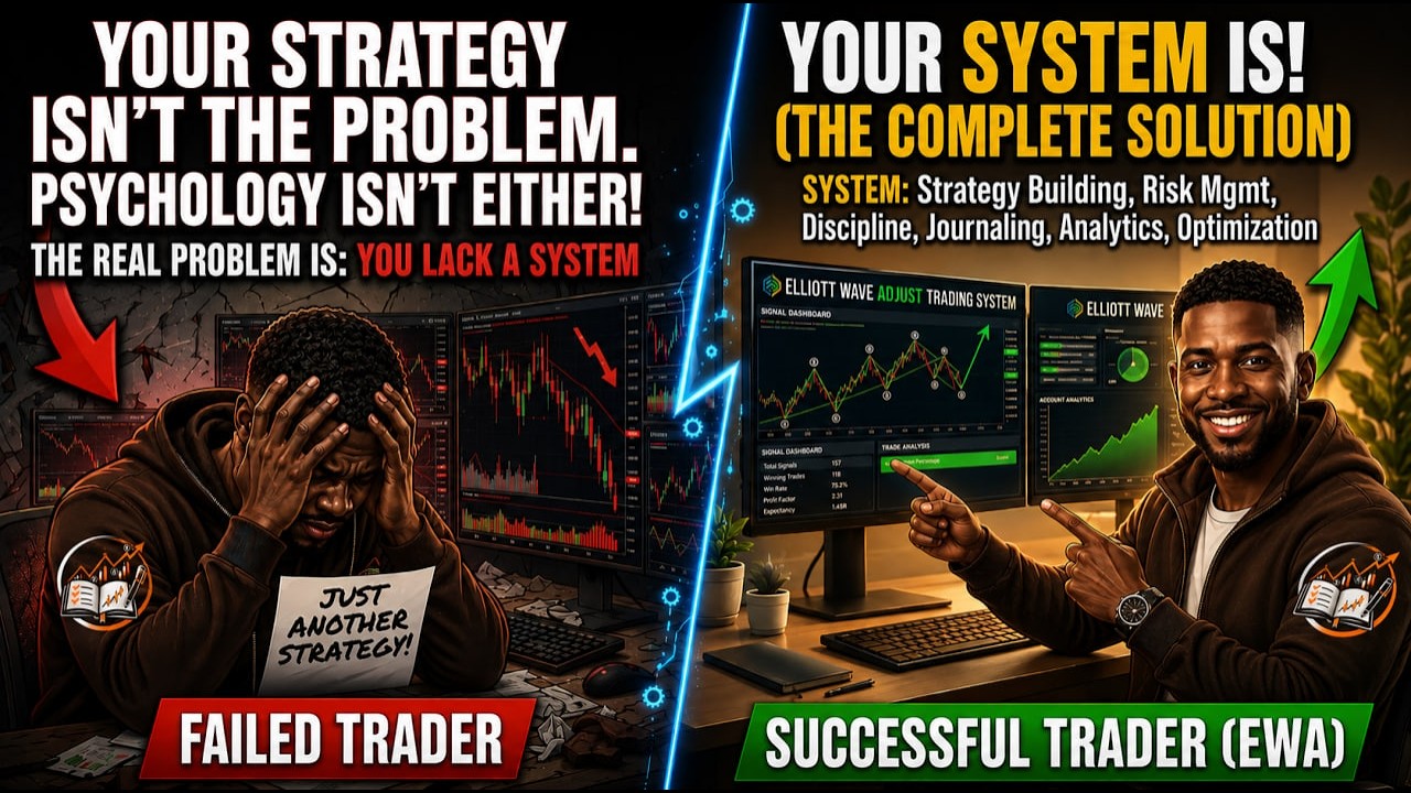 Your strategy isn't the problem; your psychology isn't either