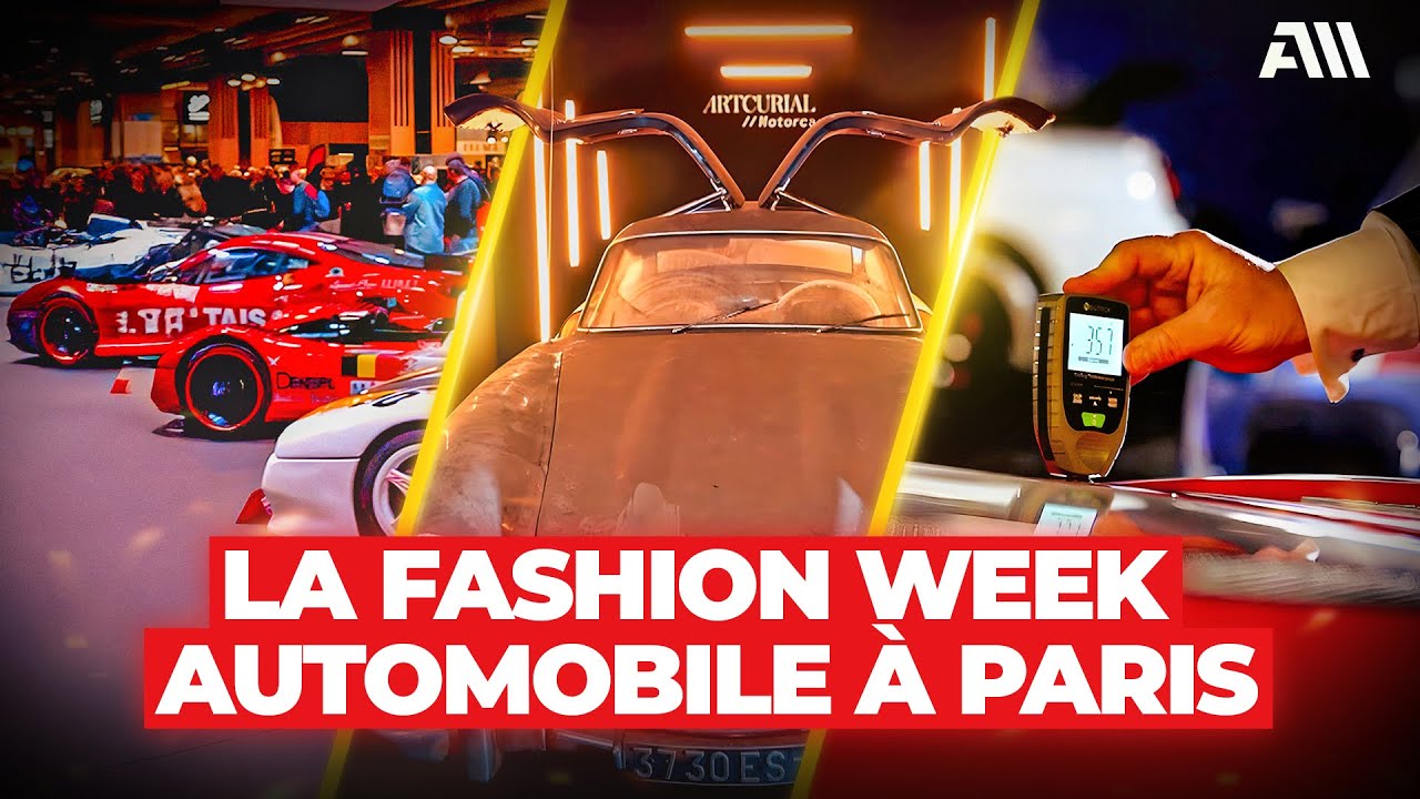 La Fashion Week automobile à Paris une folle semaine d’enchères ! 🔥