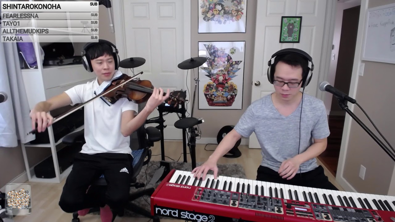 ChewieMelodies x JasonYangViolin - Collab Stream #4 [4.11.18]